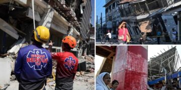 20,000 people displaced by Philippine earthquake that killed at least 37