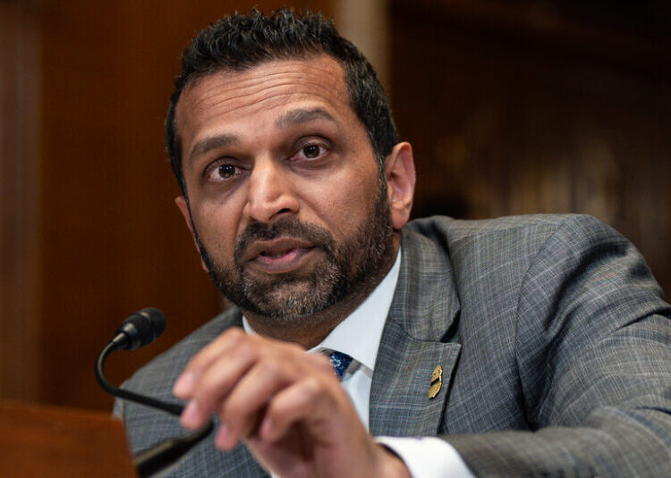 Kash Patel Keeps Suing the Press