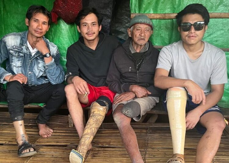 A Family Ravaged by Land Mines
