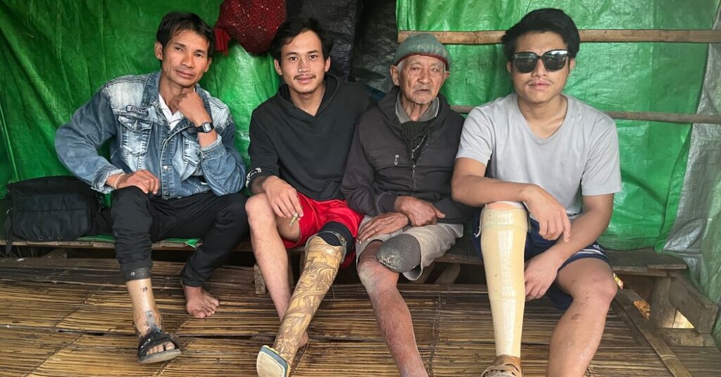 A Family Ravaged by Land Mines