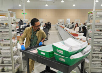Deluged With Mail Ballots, California Takes Its Time Counting Votes Again