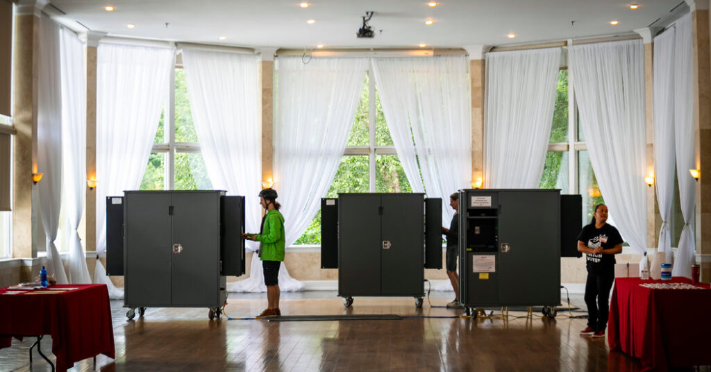 Georgia Delays Change to Its Vote-Counting System