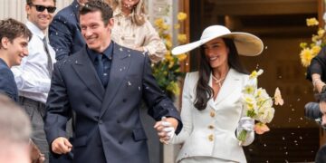 Dua Lipa and Callum Turner Bring Vintage Glamour to Their London Nuptials