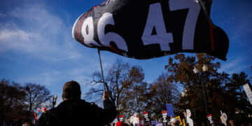 Demonstrators Cannot Be Forced to Take Down ‘86-47’ Flag, Judge Rules