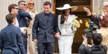 Dua Lipa and Callum Turner Got Married in a London Municipal Building