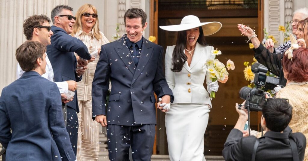 Dua Lipa and Callum Turner Got Married in a London Municipal Building