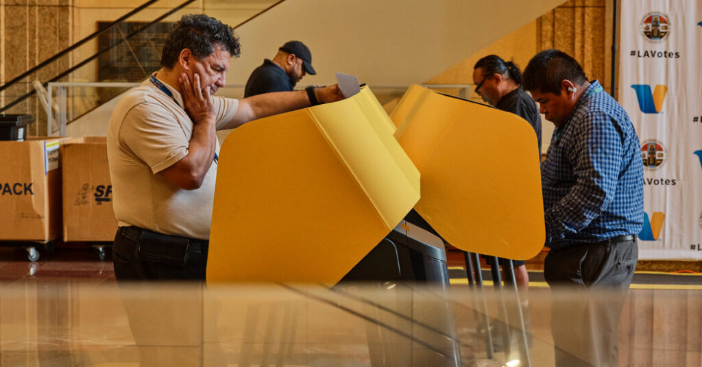 Voters in Los Angeles Say They ‘Don’t Have a Lot of Good Choices’