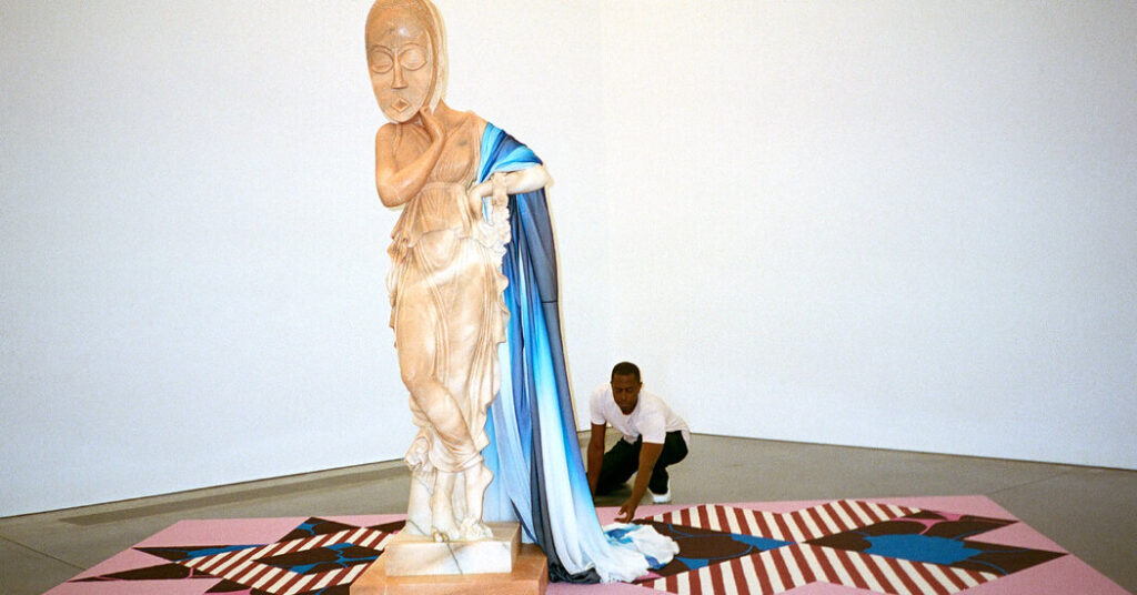 Where Sky Meets Water, Sanford Biggers Sees Life’s ‘Drift’