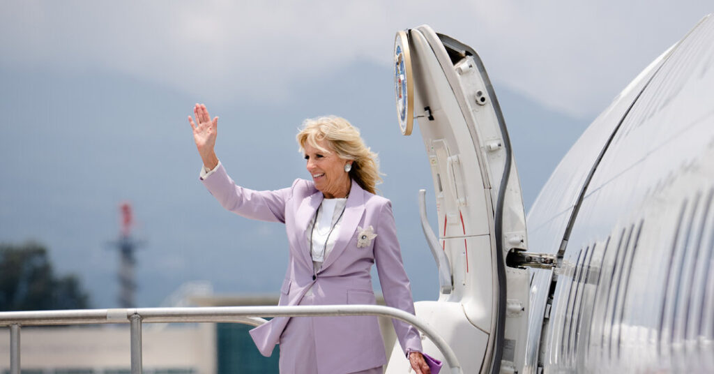 In Her Memoir, Jill Biden Is a Watchful Spouse Who Didn’t Always Speak Up