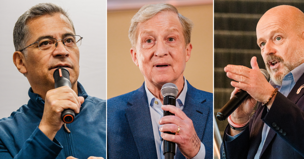 Polls in California Show a Crowded Governor’s Race With a Clear Top 3