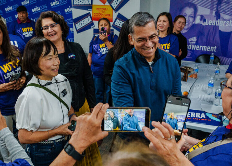 Xavier Becerra Advances in California Governor Race