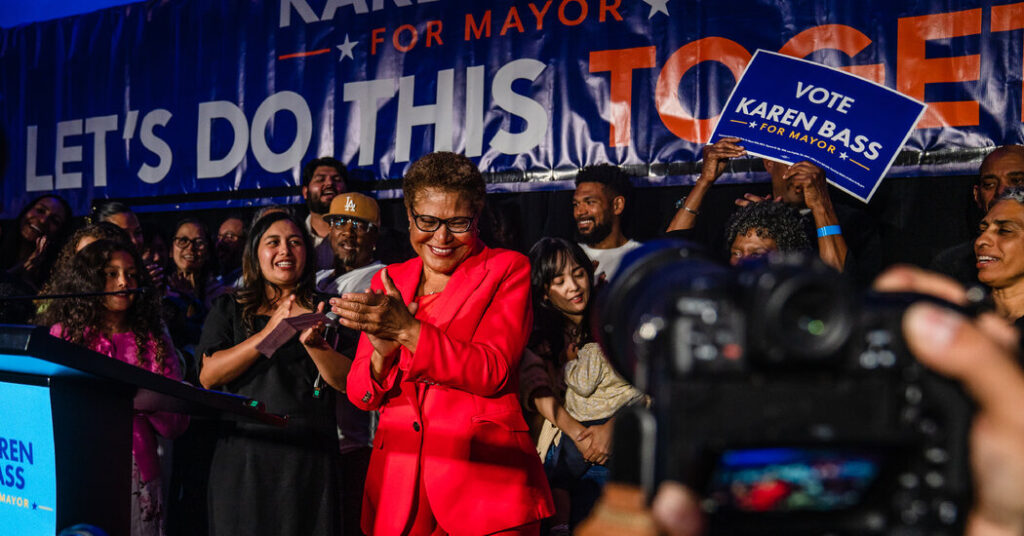 Incumbent Karen Bass Advances to L.A. Mayoral Election in November