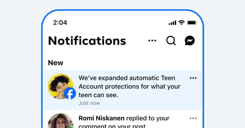 Meta Expands Safety Features for Teenagers