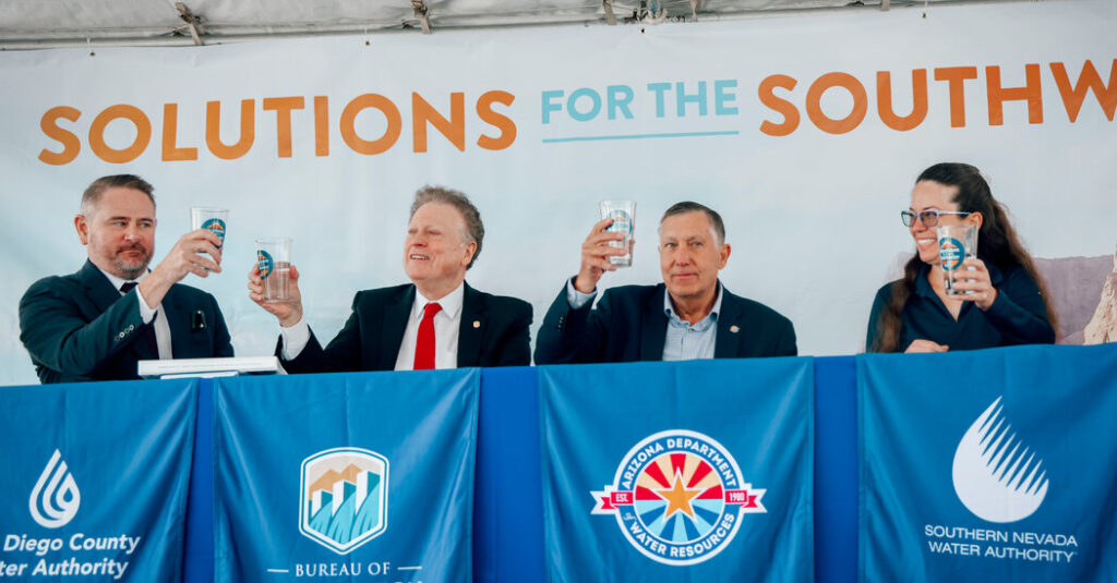 Arizona and Nevada Agree to Trade for Desalinated Pacific Ocean Water