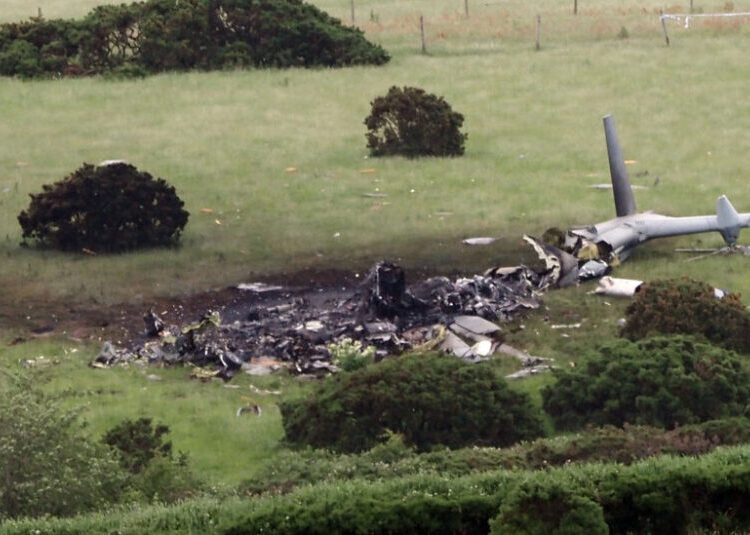 Navy Helicopter Crash Kills Three in Britain