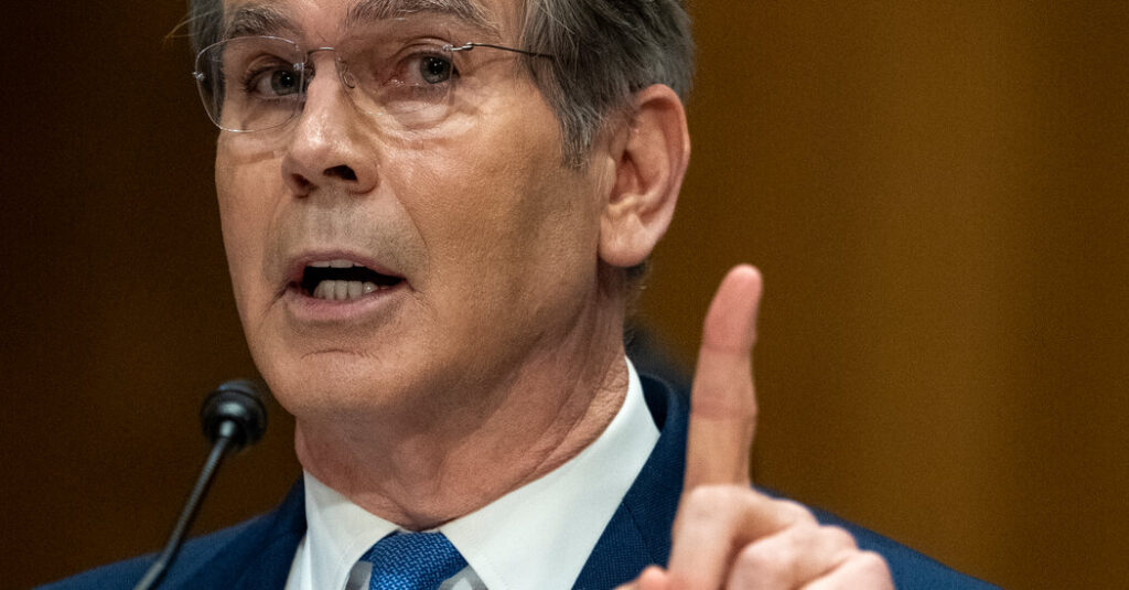 Bessent Calls Clash With Bill Pulte a ‘Locker Room’ Fight