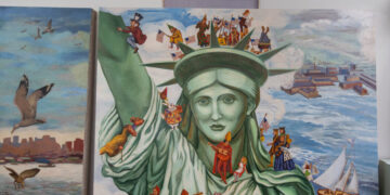 Saving Alice’s Adventures in New York. Her Mural Traveled a Rabbit Hole Too.