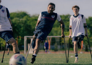 America’s Amputee World Cup Team Plays the Beautiful Game on Two Crutches