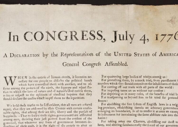 For America’s Birthday, a Declaration of Independence Whodunit