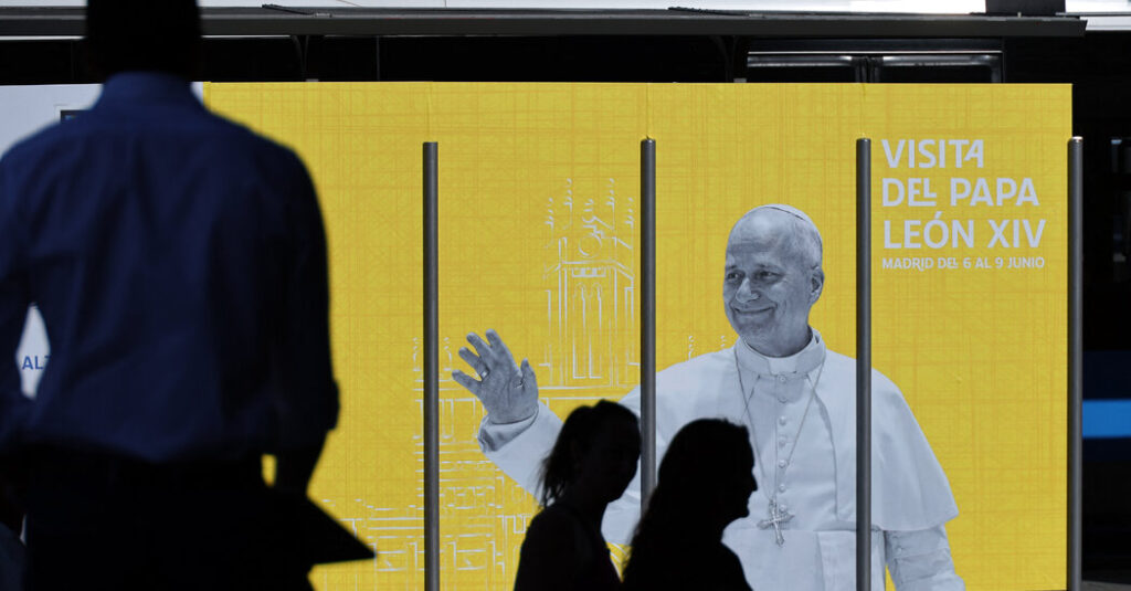 Pope Leo, After Taking on Trump and A.I., Prepares for New Duels in Spain