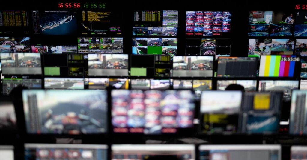 Putting Formula 1 on TV Is a Complex Operation