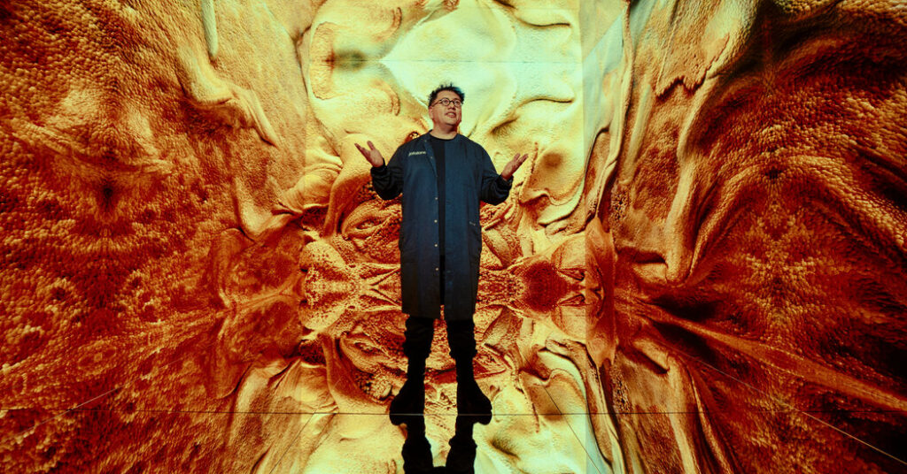 At the Ambitious New A.I Museum, You Feel the Art, and It Feels You Right Back