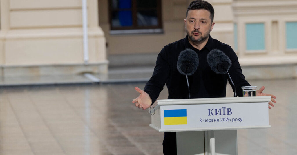 Ukraine Turns to Europe as U.S. Steps Back as Mediator in Peace Talks