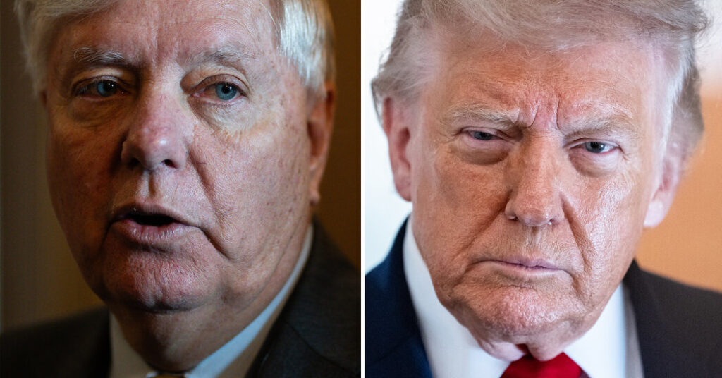 How Lindsey Graham Has Tried to Outrun His Past Criticism of Trump