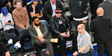 These Are the Celebrities at the Knicks’ First Finals Game in New York