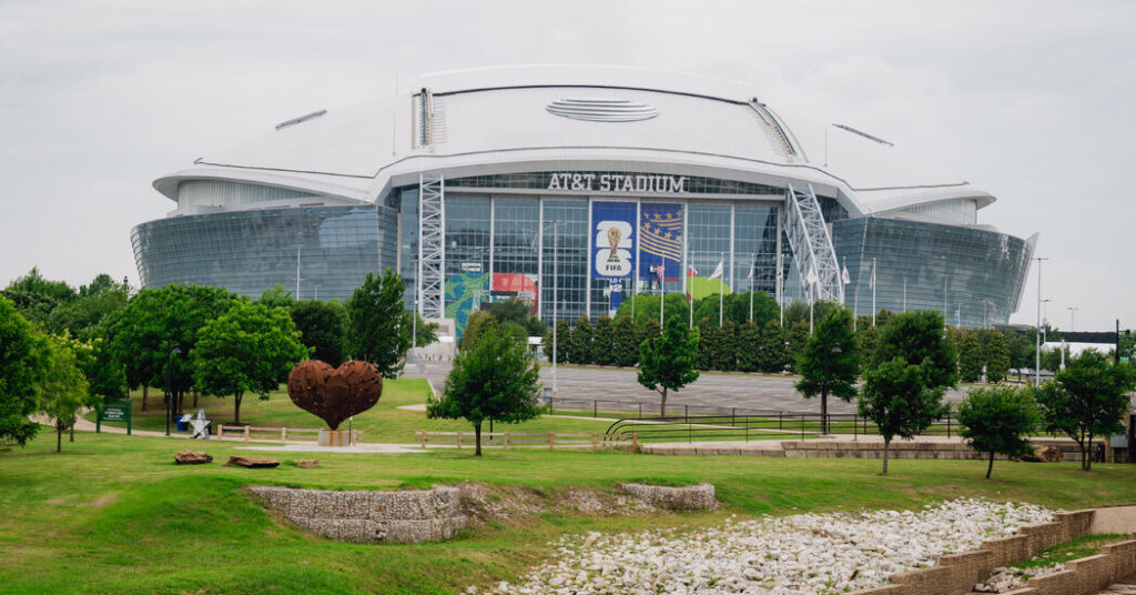 Inside a World Cup Nerve Center Monitoring Fans, Drones and Heat