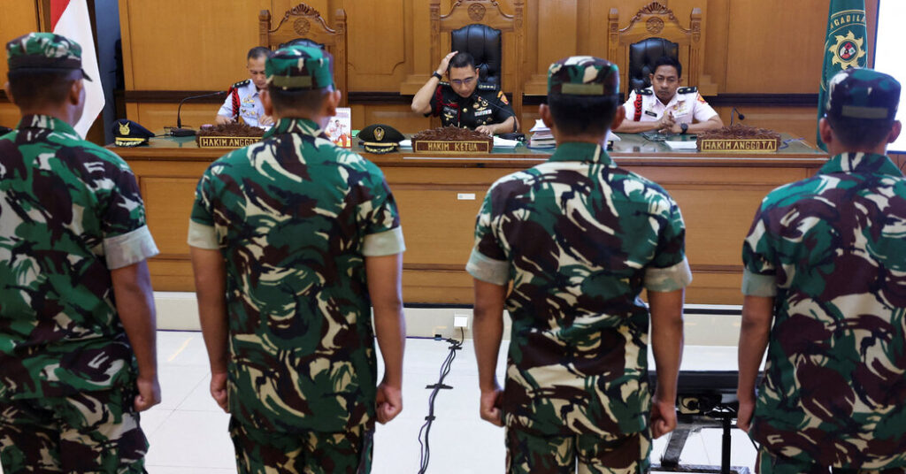 Indonesian Military Court Sentences Four in Acid Attack on Rights Advocate