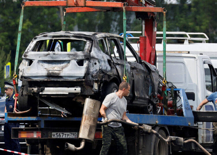 Senior Russian Military Official Is Killed in Car Explosion Near Moscow