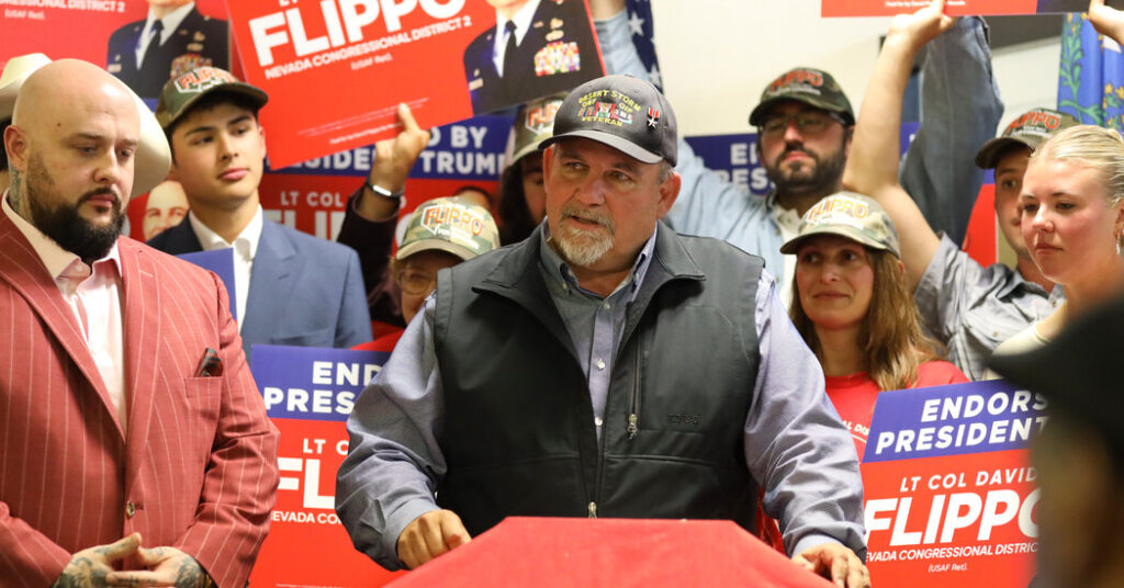 Trump-Backed Air Force Veteran Wins Republican House Primary in Nevada