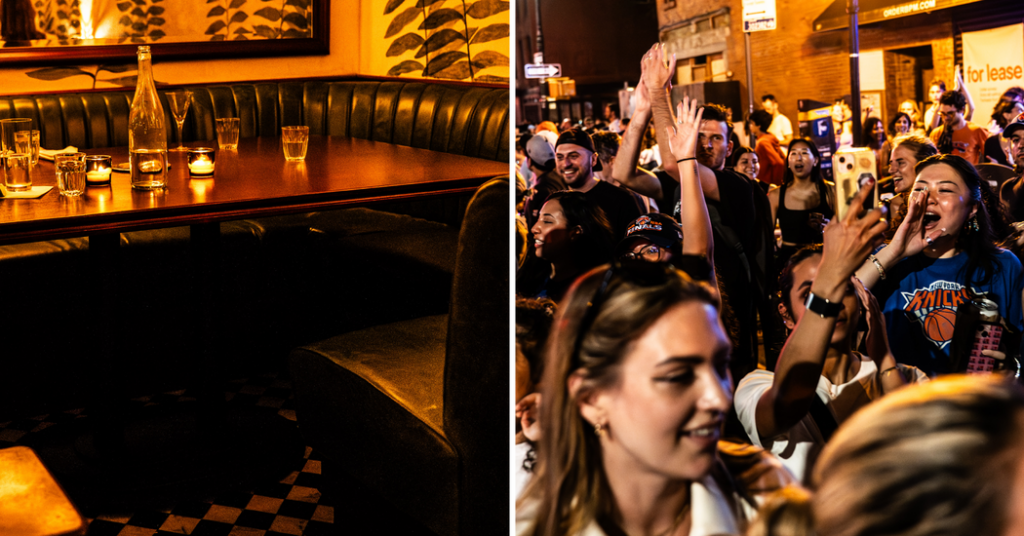 These N.Y.C. Tables Are Impossible to Get. Except During a Knicks Game.