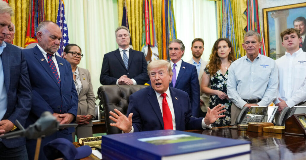 Trump, in Latest Pivot, Retracts Threat to Strike Iran Again and Widen the War