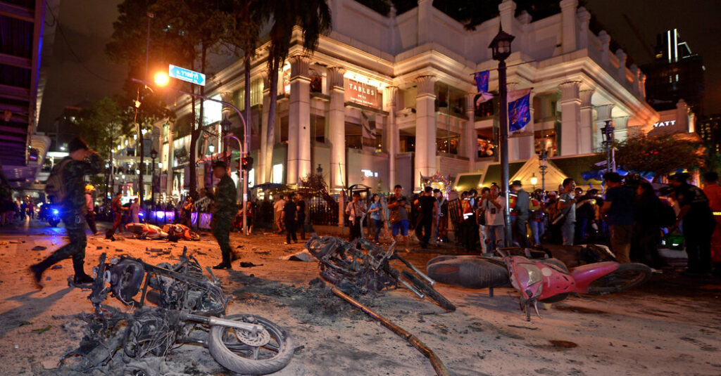 Two Men Sentenced to Death for 2015 Bangkok Bombing