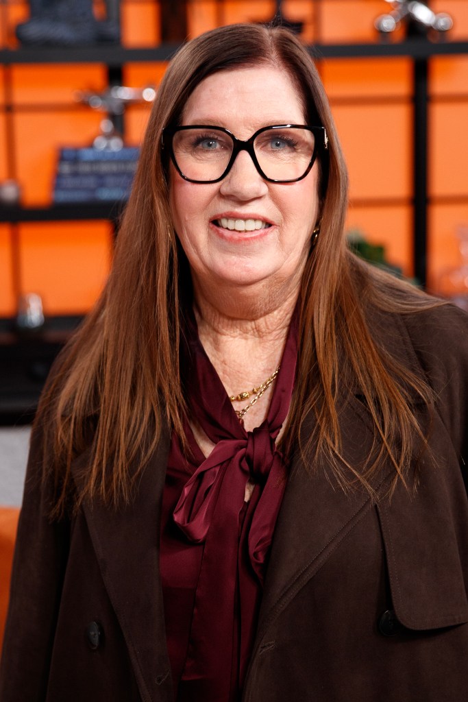 Jenny Slatten smiling at an interview.