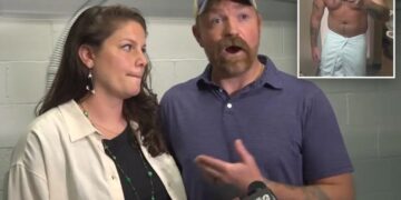 Graham Platner breaks silence on sexting scandal with wife glued to his side