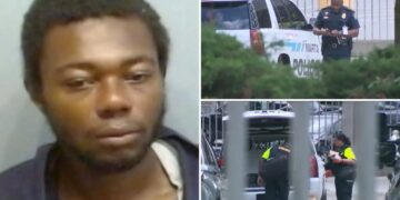 Atlanta train passenger was stabbed 20 times after homeless thug slit her throat in random attack on MARTA