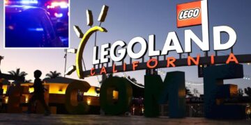 Fugitive sicko accused of tying up girlfriend with bedsheets and throttling her is busted at Legoland