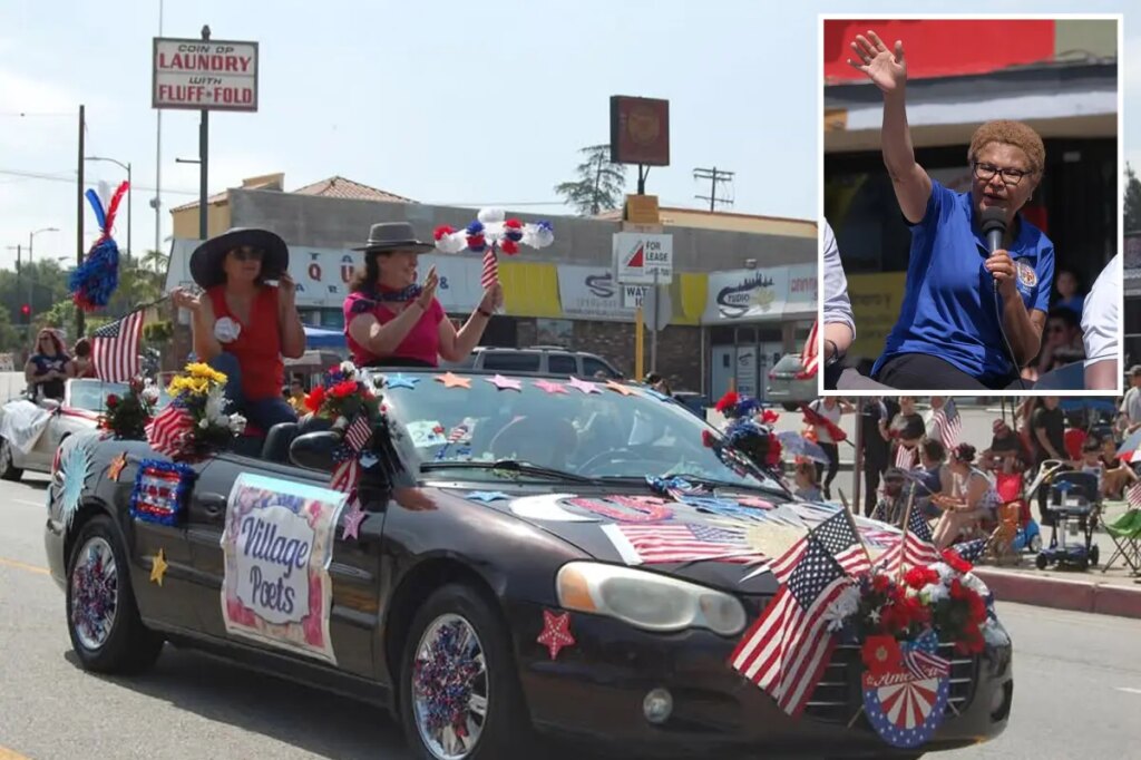 Karen Bass pulls funds for iconic Valley July 4th parade leaving community devastated