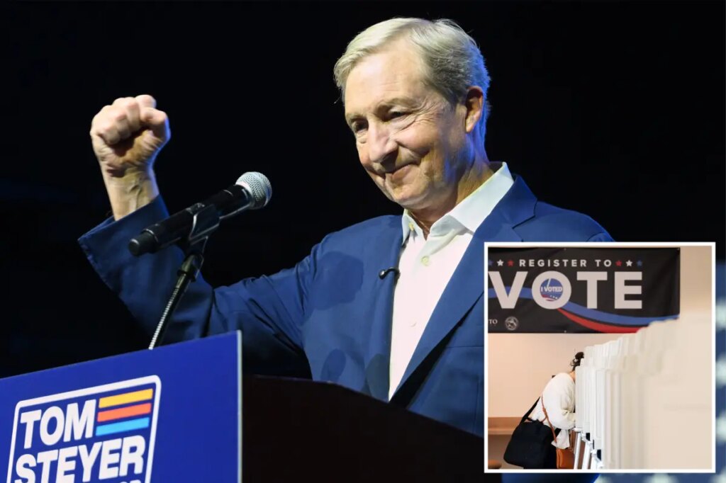 Tom Steyer won’t concede as he trails badly in  vote count after blowing $200M— claiming numbers could change