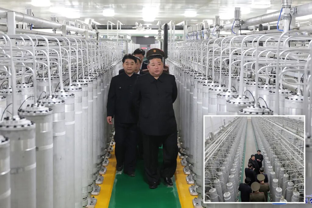 North Korea unveils new plant to produce fuel for nuclear weapons