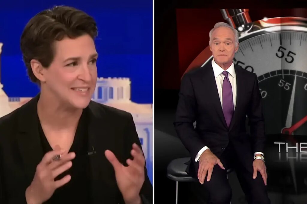 Rachel Maddow invites fired CBS correspondent Scott Pelley to join her network after ‘60 Minutes’ exit