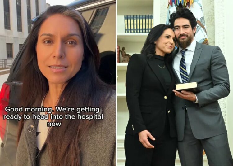 Tulsi Gabbard reveals husband’s ‘very rare sacral chordoma’: ‘In a lot of pain’ after 7-hour surgery