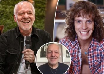 Peter Frampton jokes he ‘did everything to enhance’ his luscious hair before it disappeared