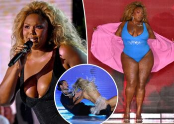 Lizzo spills wild secret from Sports Illustrated Swimsuit show performance: ‘People were slipping and eating s–t’