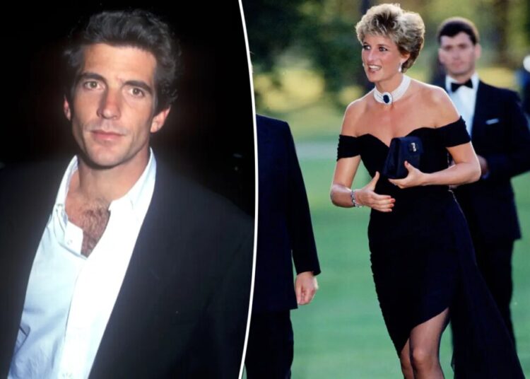 How JFK Jr. once propositioned Princess Diana — and the part of her body he admired most