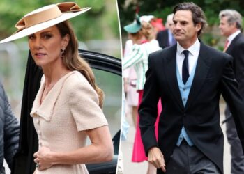 Kate Middleton crosses paths with ex-boyfriend at wedding of Princess Anne’s son