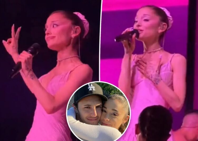 Ariana Grande shades failed marriage with savage move during ‘Eternal Sunshine’ tour